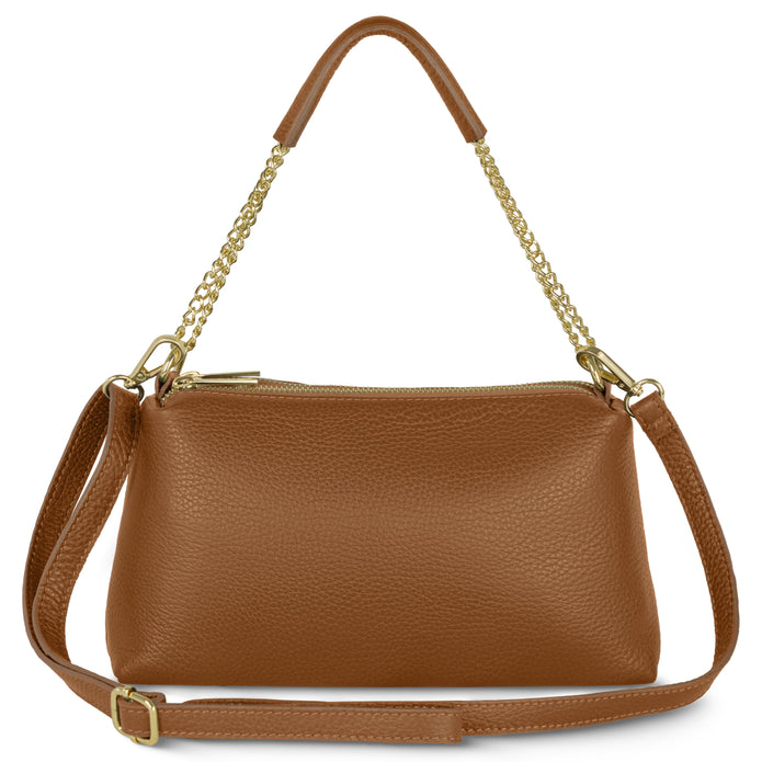 Italian Full-Grain Leather Crossbody Bag | Milano