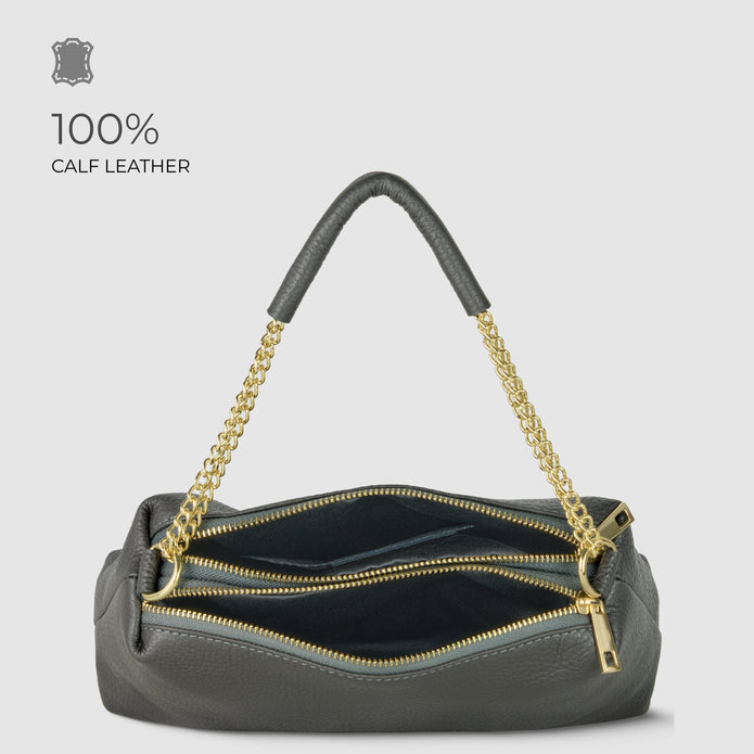 Italian Full-Grain Leather Crossbody Bag | Milano