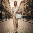 Italian Full-Grain Leather Shoulder Bag | Livorno