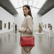Italian Full-Grain Leather Shoulder Bag | Livorno