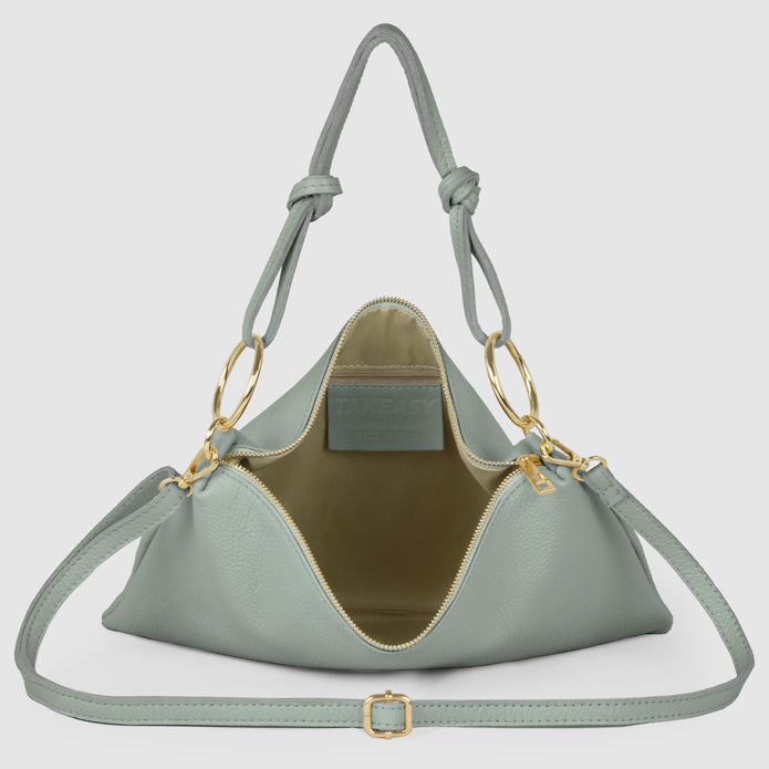 Italian Full-Grain Leather Shoulder Bag | Livorno
