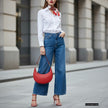 Italian Full-Grain Leather Shoulder Bag | Verona
