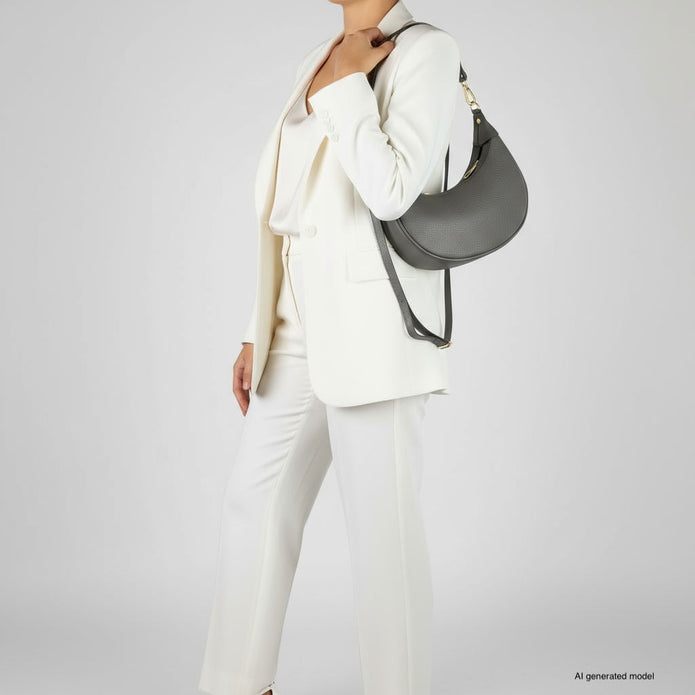 Italian Full-Grain Leather Shoulder Bag | Verona