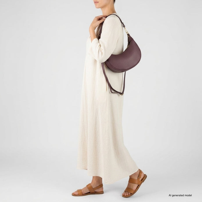 Italian Full-Grain Leather Shoulder Bag | Verona