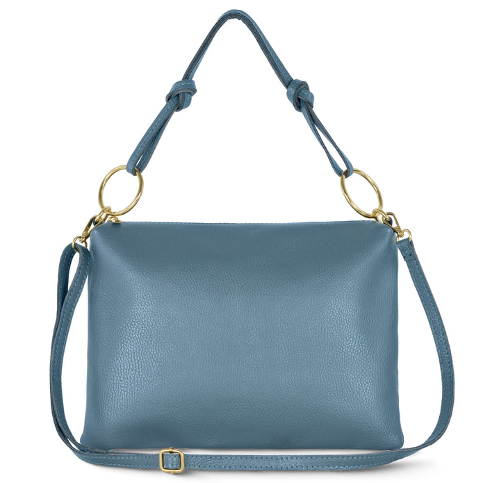 Italian Full-Grain Leather Shoulder Bag | Livorno
