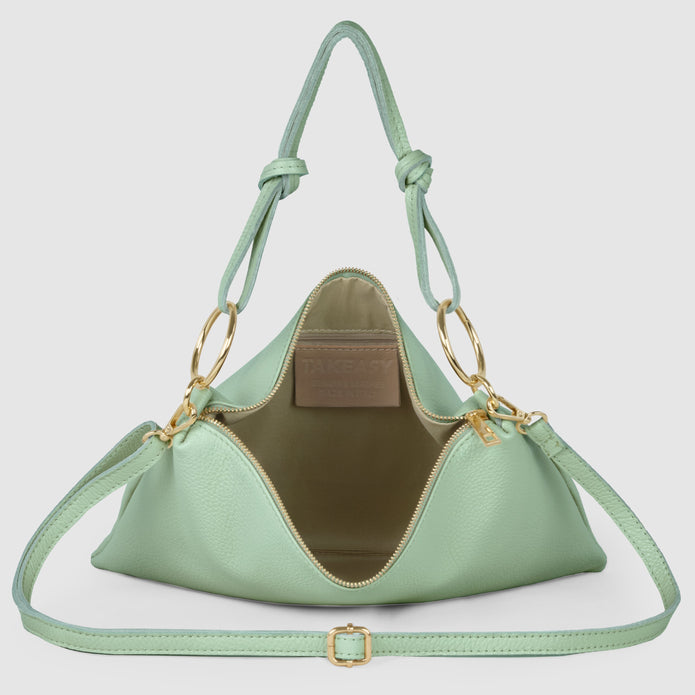 Italian Full-Grain Leather Shoulder Bag | Livorno