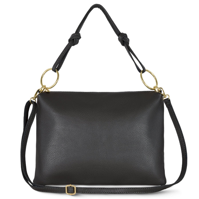 Italian Full-Grain Leather Shoulder Bag | Livorno