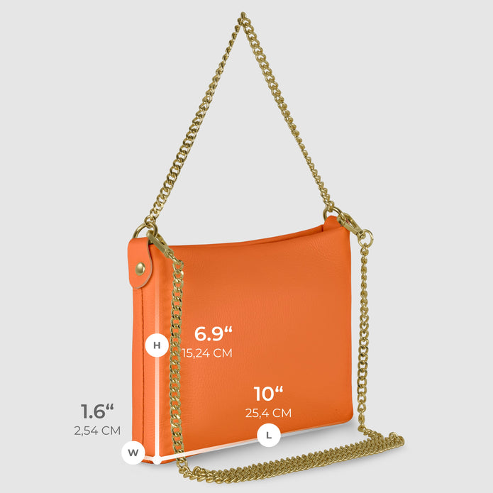 Italian Full-Grain Leather Crossbody Bag | Mantova