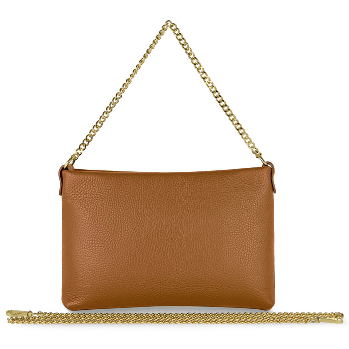 Italian Full-Grain Leather Crossbody Bag | Mantova