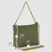 Italian Full-Grain Leather Crossbody Bag | Mantova