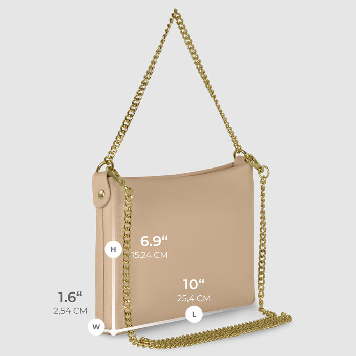 Italian Full-Grain Leather Crossbody Bag | Mantova