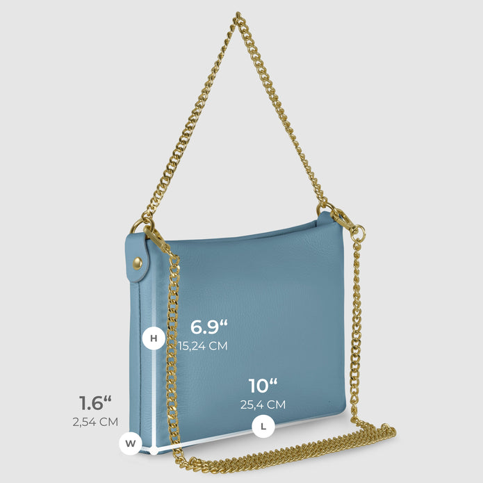 Italian Full-Grain Leather Crossbody Bag | Mantova