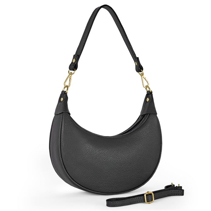 Italian Full-Grain Leather Shoulder Bag | Verona
