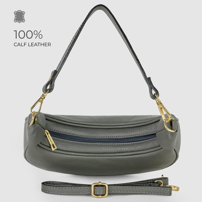 Italian Full-Grain Leather Shoulder Bag | Verona