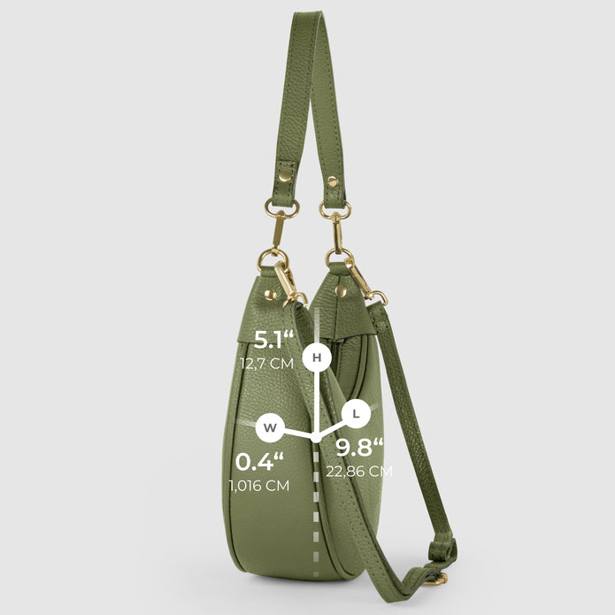 Italian Full-Grain Leather Shoulder Bag | Verona