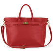 Italian Full-Grain Leather Top-Handle Bag | Cesena