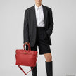 Italian Full-Grain Leather Top-Handle Bag | Cesena
