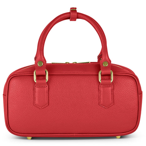 Italian Full-Grain Leather Top-Handle Bag | Venezia
