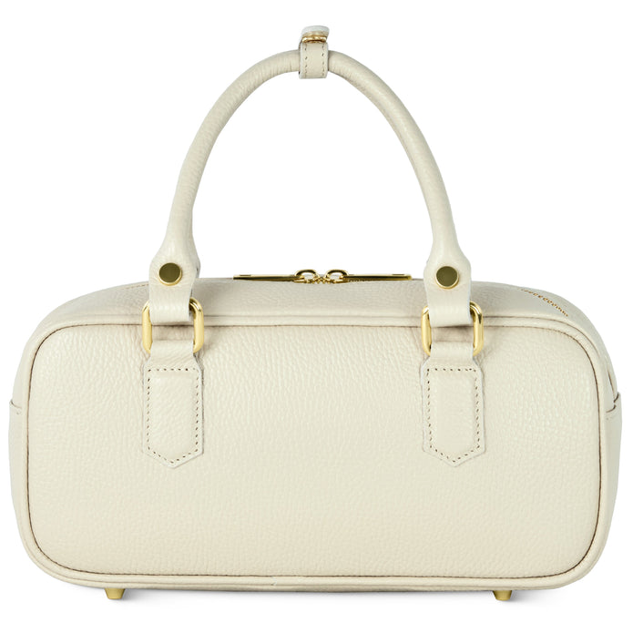 Italian Full-Grain Leather Top-Handle Bag | Venezia