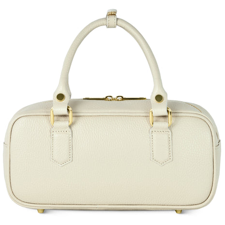 Italian Full-Grain Leather Top-Handle Bag | Venezia