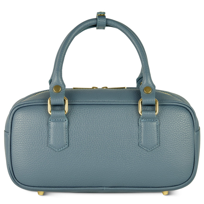Italian Full-Grain Leather Top-Handle Bag | Venezia