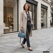 Italian Full-Grain Leather Top-Handle Bag | Venezia