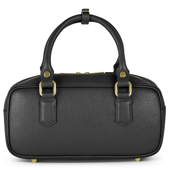 Italian Full-Grain Leather Top-Handle Bag | Venezia
