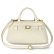 Italian Full-Grain Leather Top-Handle Bag | Cervia