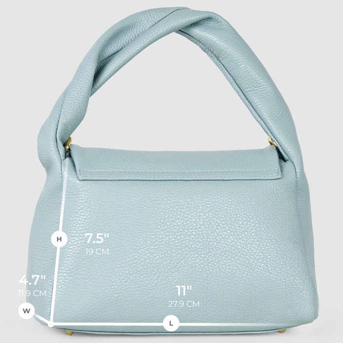 Italian Full-Grain Leather Top-Handle Bag | Perugia