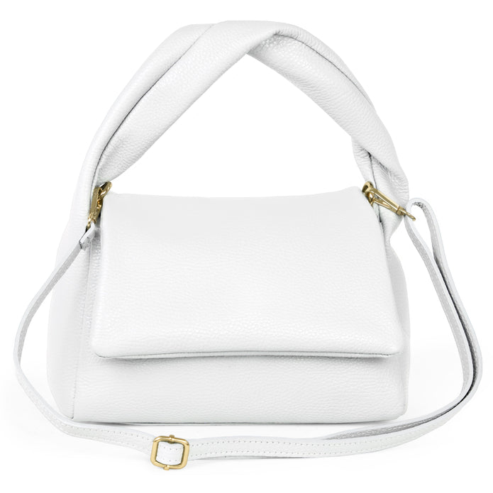 Italian Full-Grain Leather Top-Handle Bag | Perugia