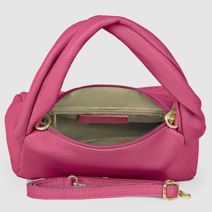 Italian Full-Grain Leather Top-Handle Bag | Perugia