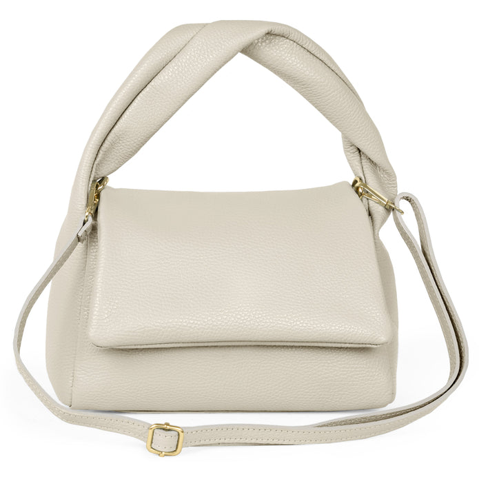Italian Full-Grain Leather Top-Handle Bag | Perugia