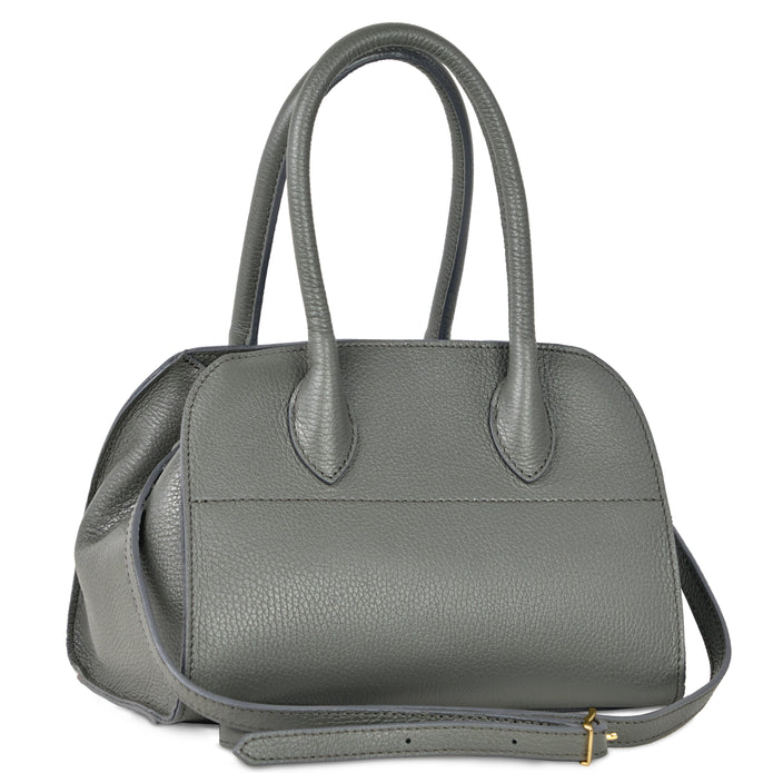 Italian Full-Grain Leather Top-Handle Bag | Sanremo
