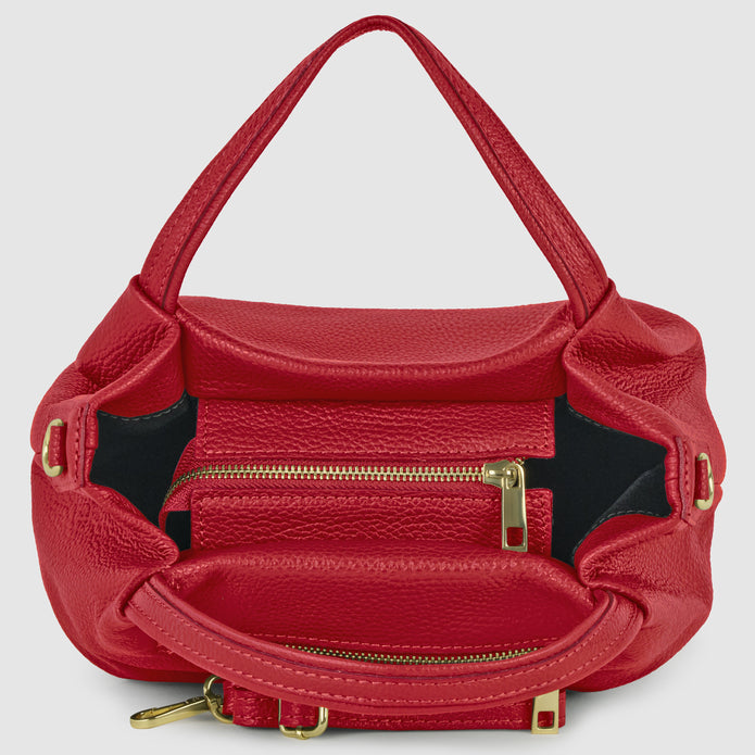 Italian Full-Grain Leather Top-Handle Bag | Lucca