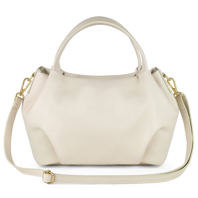 Italian Full-Grain Leather Top-Handle Bag | Lucca