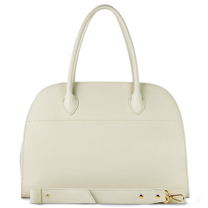 Italian Full-Grain Leather Top-Handle Bag | Asti
