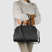 Italian Full-Grain Leather Top-Handle Bag | Asti