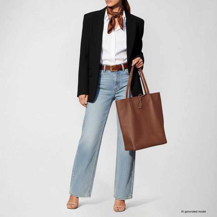 Italian Full-Grain Leather Tote Bag | Firenze