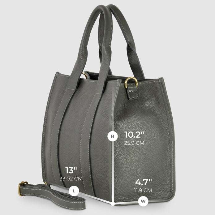 Italian Full-Grain Leather Tote Bag | Monza