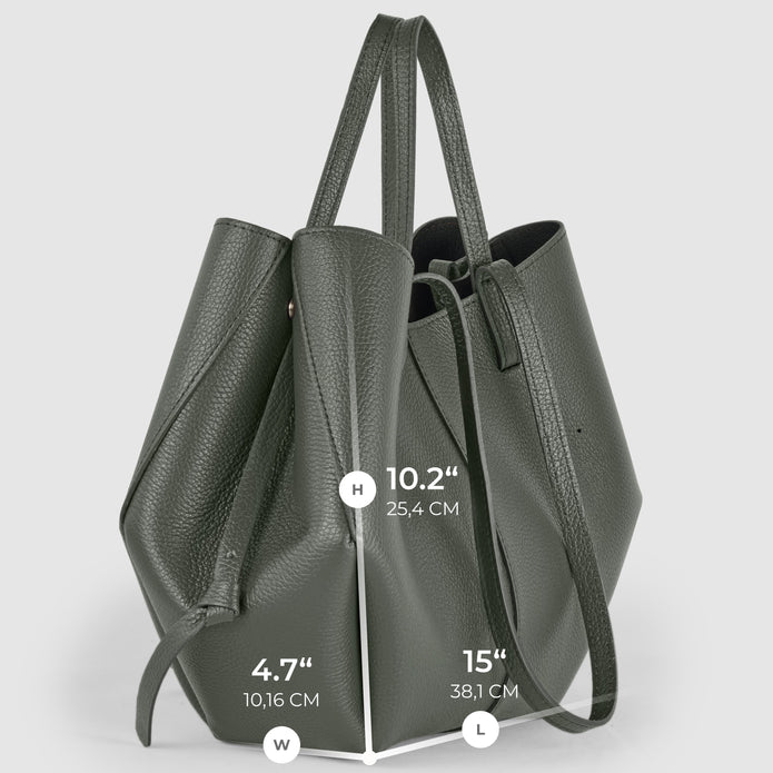Italian Full-Grain Leather Tote Bag | Piacenza