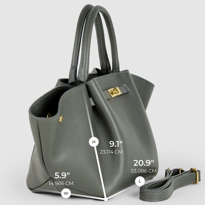 Italian Full-Grain Leather Tote Bag | Cosenza