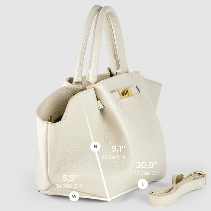 Italian Full-Grain Leather Tote Bag | Cosenza