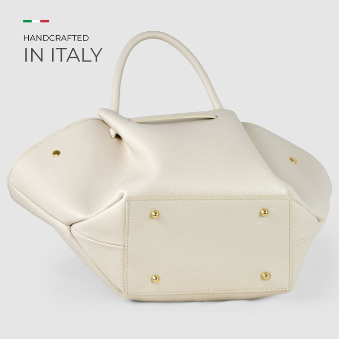 Italian Full-Grain Leather Tote Bag | Cosenza