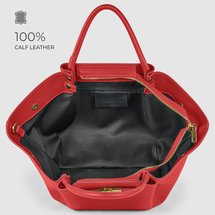 Italian Full-Grain Leather Tote Bag | Cosenza