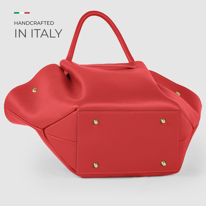 Italian Full-Grain Leather Tote Bag | Cosenza