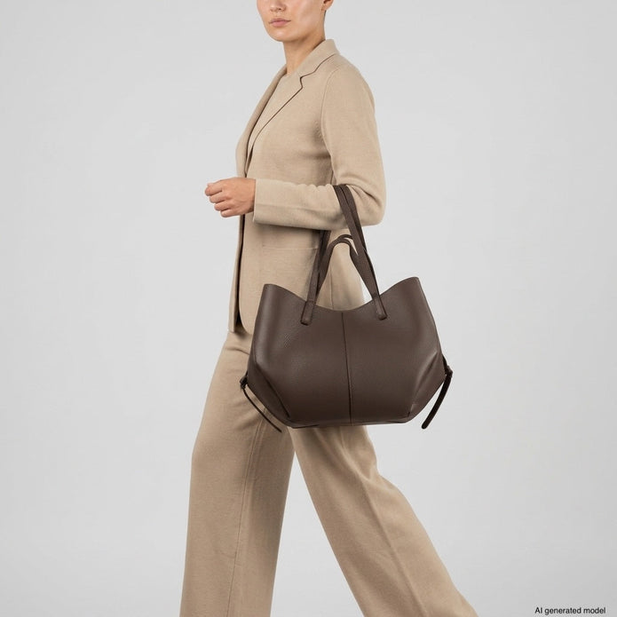 Italian Full-Grain Leather Tote Bag | Piacenza