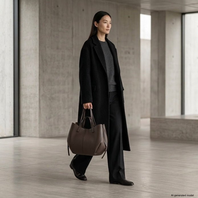 Italian Full-Grain Leather Tote Bag | Piacenza