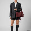 Italian Genuine Suede Shoulder Bag | Ferrara