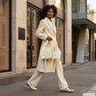 Italian Genuine Suede Shoulder Bag | Ferrara