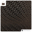 Italian Genuine Basketweave-Embossed Suede Crossbody Bag | Bergamo